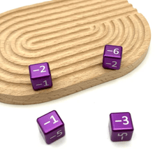TCG minus 1-6 Counters - Purple